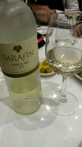 Sarafin Fume Blanc 2013 Due Forni Ristorante