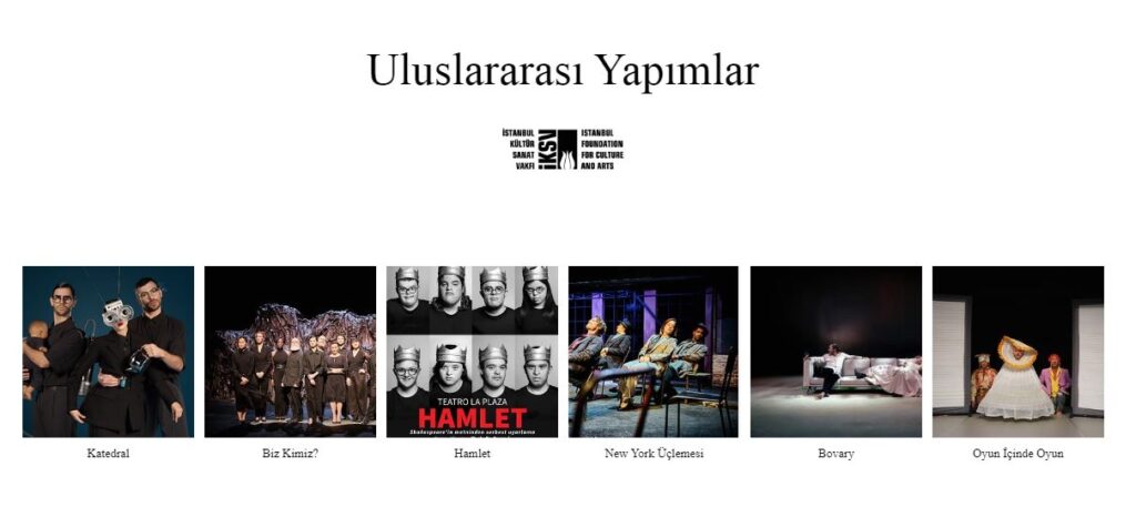 tiyatro oyunları listesi