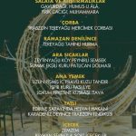 Tepe Restaurant Lounge iftar menüsü