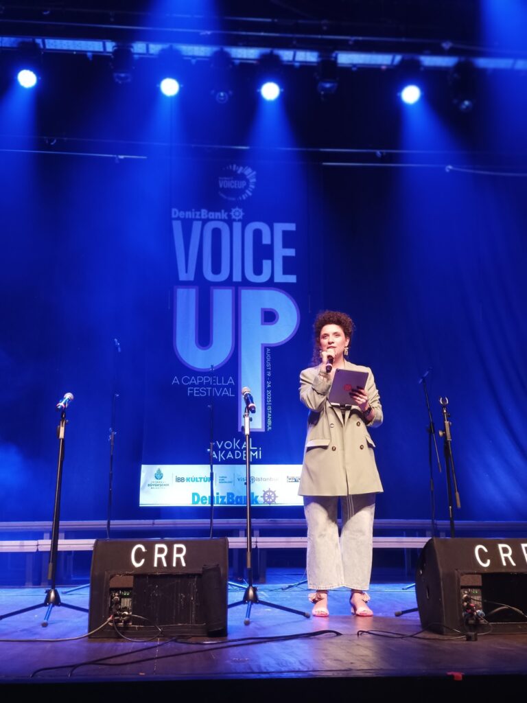 DenizBank VoiceUp A Cappella Festivali yoğun katılım ile başladı! denizbank voiceup a cappella festivali
